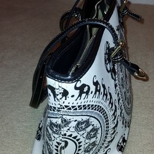 Elephant mandala design print